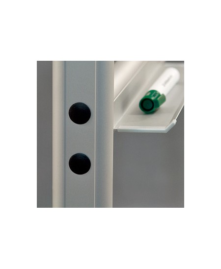 Mobiilne kahepoolne magnettahvel 2x3, 150x100 cm, alumiiniumraam