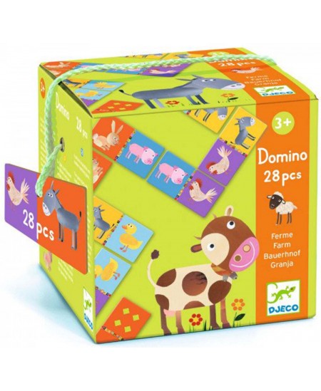 Lauamäng domino DJECO Farm