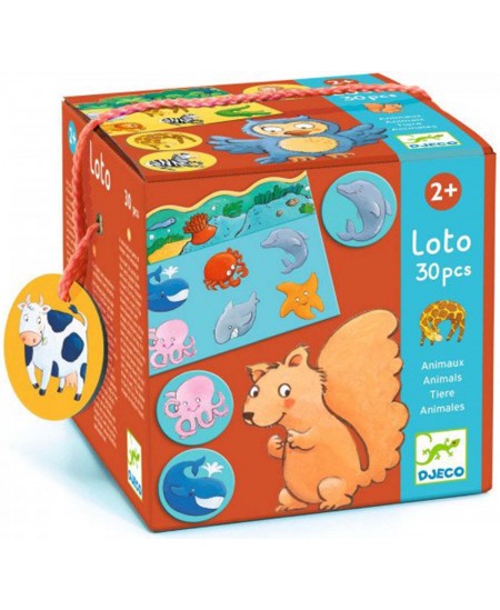 Lotomäng DJECO Loomad