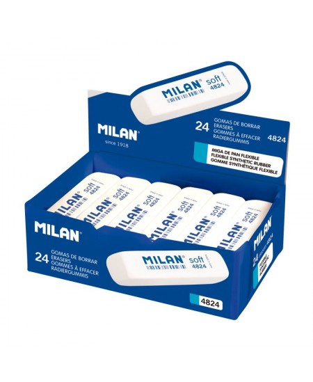 Kaldservaga kustutuskumm MILAN Soft 4824