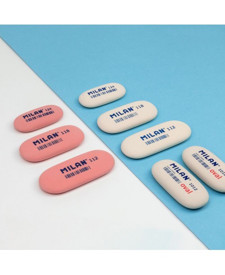 Ovaalne kustutuskumm MILAN 124