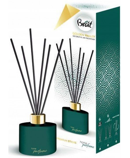 Kodulõhnastaja pulkadega BRAIT Golden Valley, 100 ml