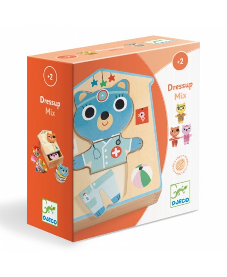 Puidust pusle DJECO Kiisud