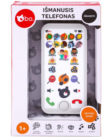 Arendav nutitelefon BO., leedu keeles