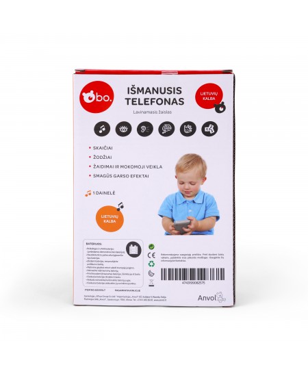 Arendav nutitelefon BO., leedu keeles