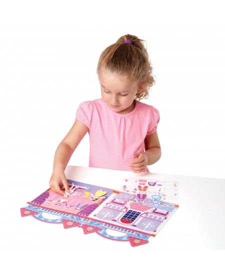 Korduvkasutatavate pehmete kleebiste komplekt MELISSA &amp; DOUG Printsessid