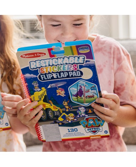 Korduvkasutatav kleebisteraamat MELISSA & DOUG Paw Patrol „Päästjad“