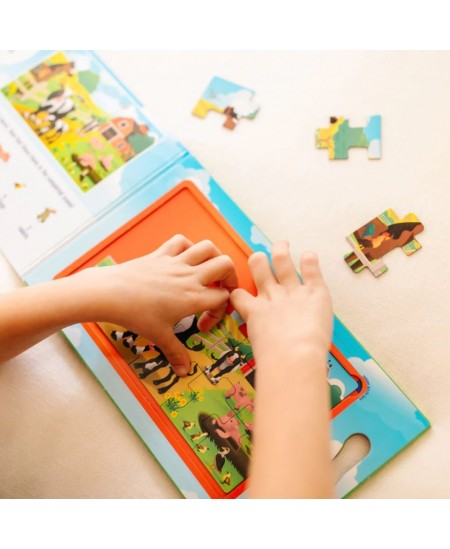 Kaasaskantav magnetpusle MELISSA & DOUG Minu talu