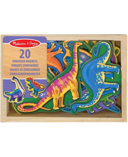 Puidust magnetite komplekt MELISSA & DOUG dinosaurused