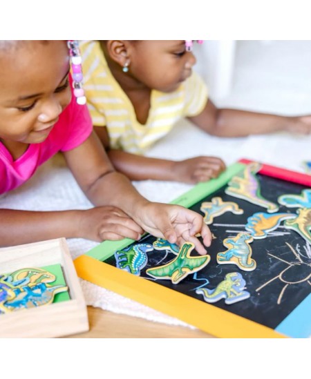 Puidust magnetite komplekt MELISSA & DOUG dinosaurused