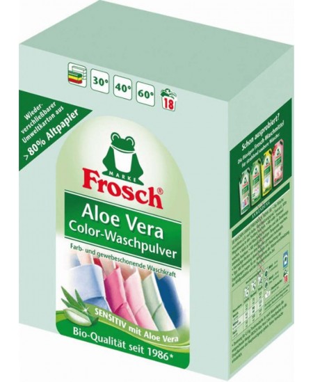 Pesupulber värvilistele riietele FROSCH, 1.45 kg