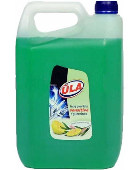 Nõudepesuvahend ŪLA Sensitive, 5 L