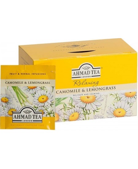 Taimetee AHMAD, kummeli ja sidrunheina maitseline, 20 tk