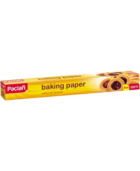 Küpsetuspaber Paclan 38 cm x 8 m, pruun