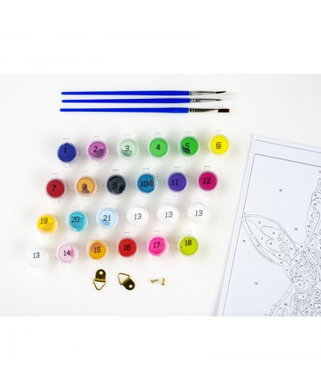 Numbrite järgi maalimise komplekt CENTRUM Kass, 30x40 cm