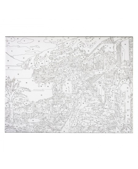 Numbrite järgi maalimise komplekt CENTRUM Kass, 30x40 cm