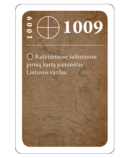 Lauamäng LEEDU AJALUGU. KUUPÄEVAD (10+)