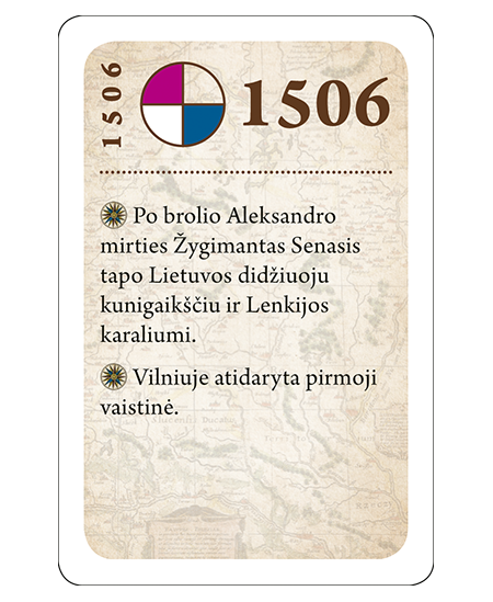 Lauamäng LEEDU AJALUGU. KUUPÄEVAD (10+)