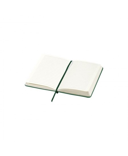 JOURNAL BOOKS märkmik kustutuskummiga, A5, jooneline, tumeroheline