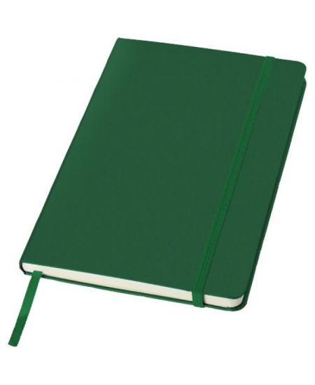 JOURNAL BOOKS märkmik kustutuskummiga, A5, jooneline, tumeroheline