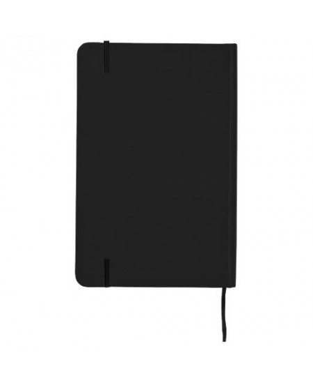 JOURNAL BOOKS märkmik kustutuskummiga, A4, jooneline, must