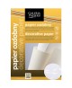 Dekoratiivpaber LIANA, valge, 100 g / m2, A4, 50 lehte