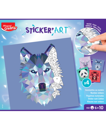 Kleebisemosaiigi loovuskomplekt MAPED Sticker´Art