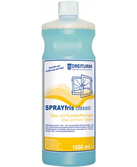 Klaaspindade puhastusvahend SPRAYFRIS, 1 L