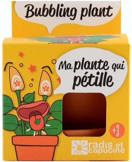 Mullitava taime kasvatamise komplekt RADIS et CAPUCINE