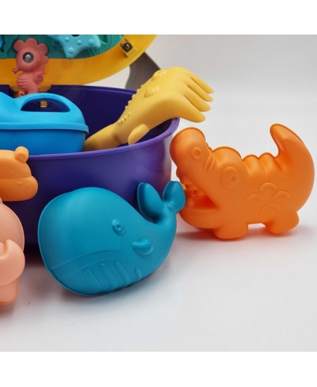 Vee- ja liivakomplekt-kohver 3 in 1 WOOPIE Kutsikas