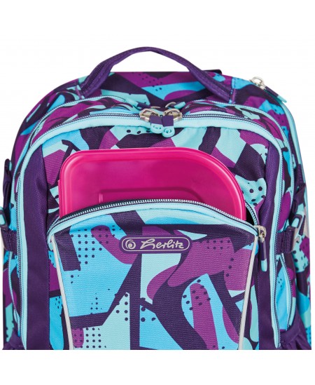 Seljakott HERLITZ Ultimate CamoPurple