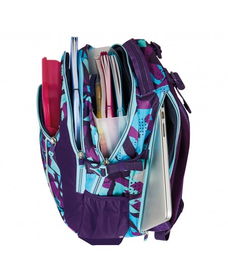 Seljakott HERLITZ Ultimate CamoPurple
