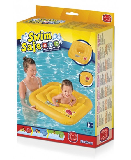 Täispuhutav ujumisrõngas väikelastele BESTWAY, 76 cm, 1-2 m.