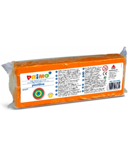 Plastiliin PRIMO, oranž, 550 g