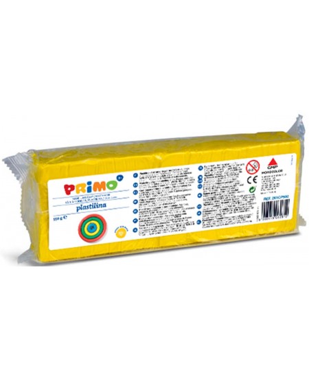 Plastiliin PRIMO, kollane, 550 g