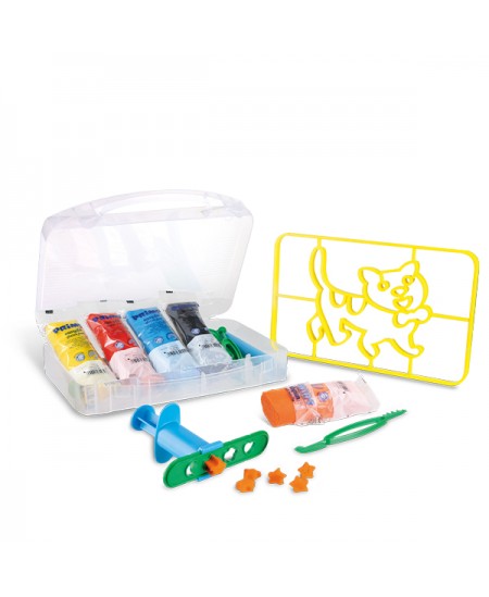 Plastiliin PRIMO Cat set, tarvikutega, 5 värvi