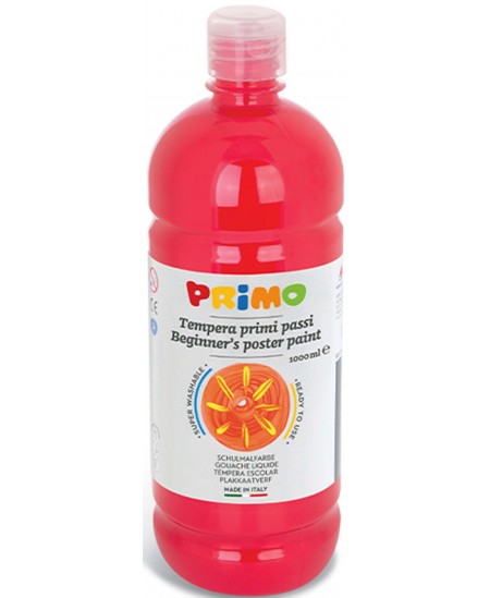 Guašš PRIMO, tulipunane, 1000 ml