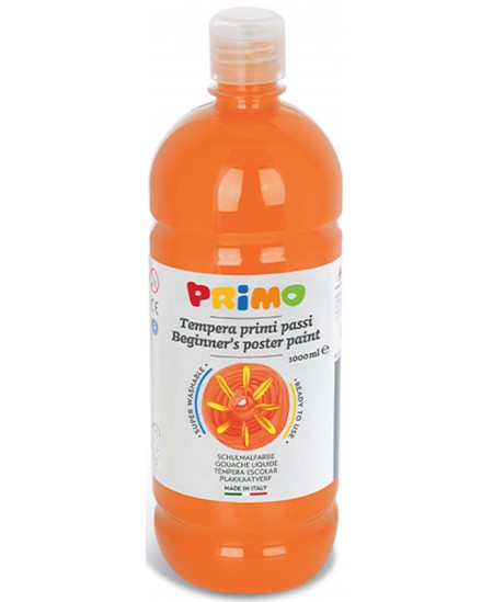 Guašš PRIMO, oranž, 1000 ml