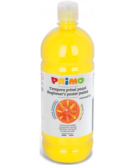 Guašš PRIMO, kollane, 1000 ml