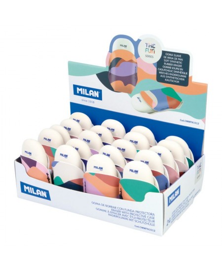 Kustutuskumm kaitseümbrisega MILAN 1012 The Fun Series