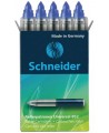 Pastapliiatsi kassetid SCHNEIDER 852, sinised, 5 tk