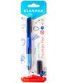 Täitesulepea STARPAK Fountain Pen Prime, sinine korpus, 2 kapsliga
