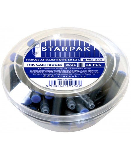 Tindikassetid STARPAK, sinised, 50 tk