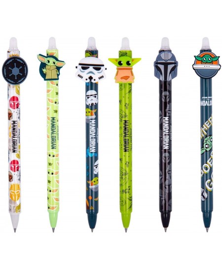 Automaatne pastapliiats COLORINO Mandalorian kustutajaga, sinine