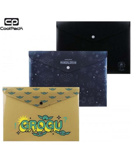 Ümbrik-mapp COOLPACK Mandalorian, trukiga, A4