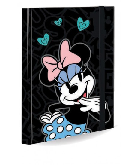 Kummiga mapi COOLPACK Minnie Mouse, kartongist, A4