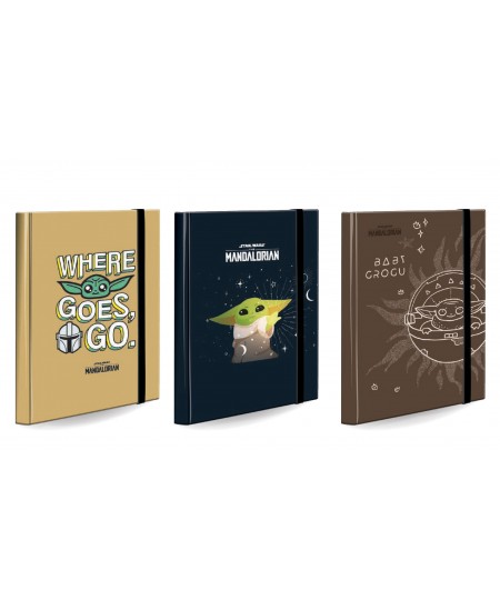 Kummiga mapi COOLPACK Mandalorian, kartongist, A4