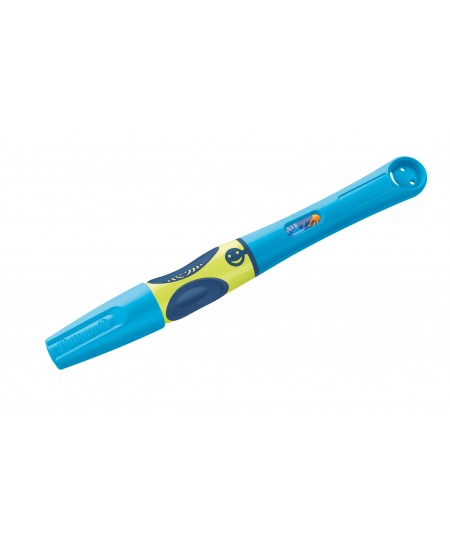 Täitesulepea PELIKAN Griffix‑4, paremakäelistele, Neon Fresh Blue, blister