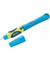 Täitesulepea PELIKAN Griffix‑4, vasakukäelistele, Neon Fresh Blue, blister