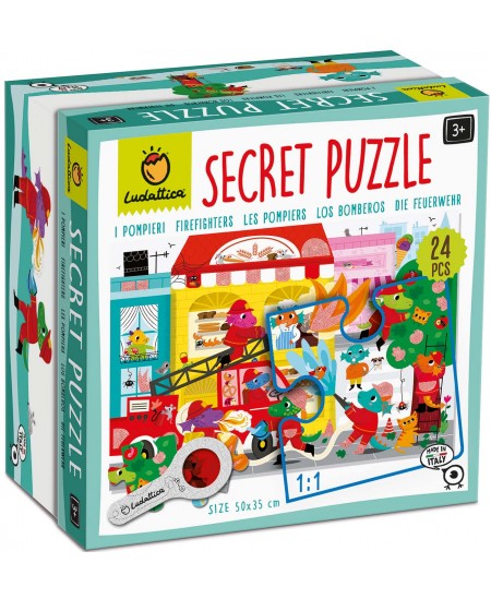 Saladustega pusle LUDATTICA Tuletõrjujad, 24 osa